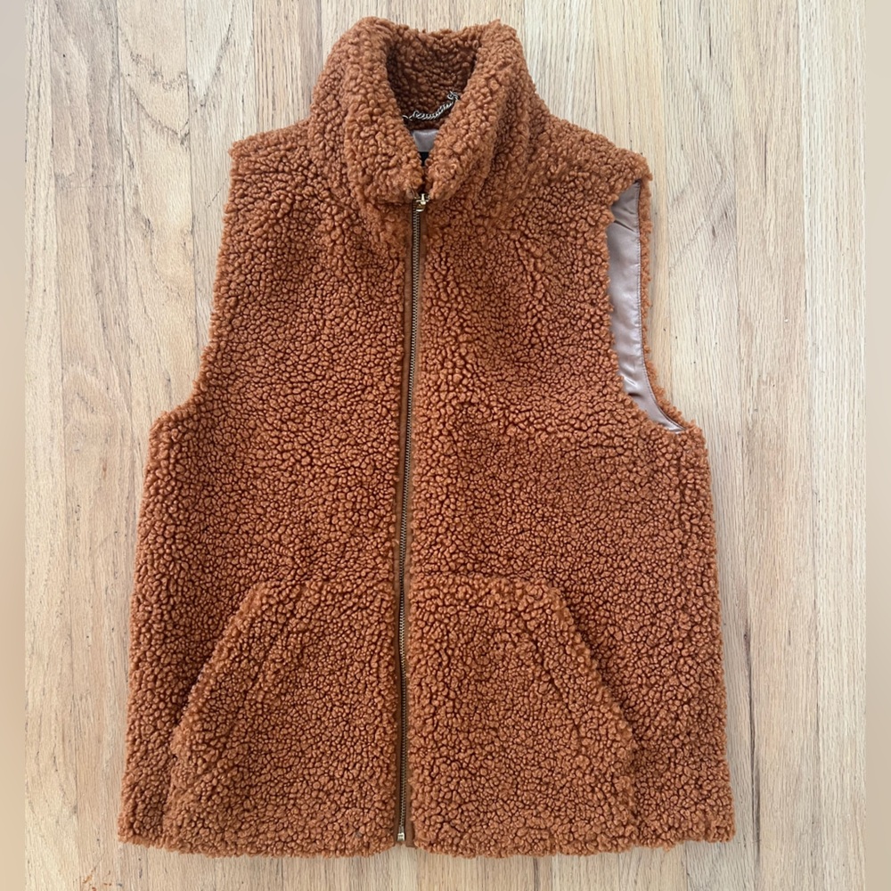 J. Crew Fleece Vest - Size XXS